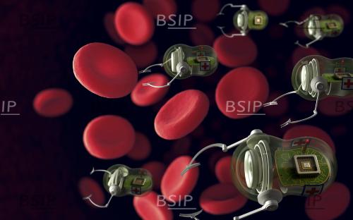 Red blood cells and nanobots
